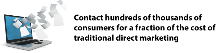 Want to contact hundreds of thousands of consumers for a fraction of the cost of traditional direct marketing? With PermissionCorp, you can! Want to contact hundreds of thousands of consumers for a fraction of the cost of traditional direct marketing? With PermissionCorp, you can!